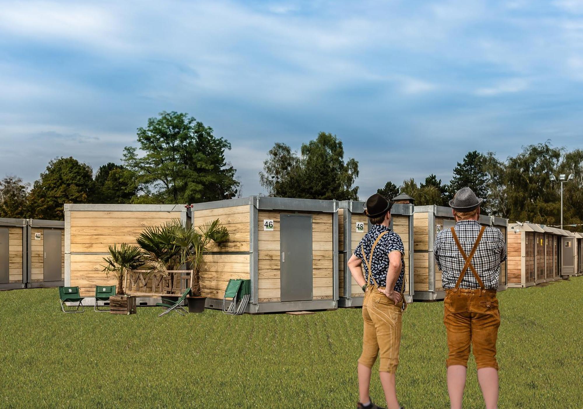 Luxuszelt Oktoberfest Wiesn Camp *